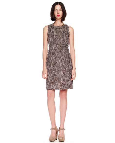 michael kors tweed dress|Tweed Dress .